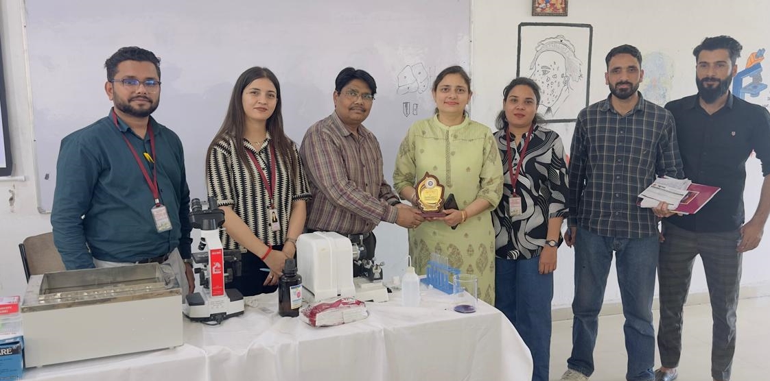 Workshop on Histotechnology at Rayat Bahra Department of Allied Health Sciences